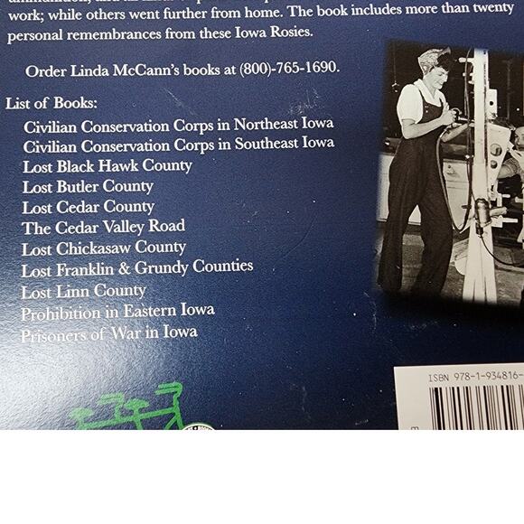 Rosie The Riveters Of Iowa by Linda Betdinger McCann inspiring stories of women - Picture 3 of 4